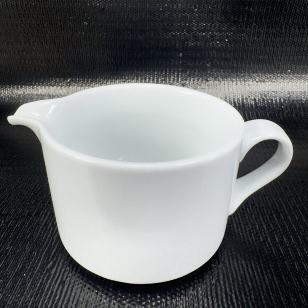 Dansk International Bistro White Porcelain Small Pitcher Creamer Jug Portugal